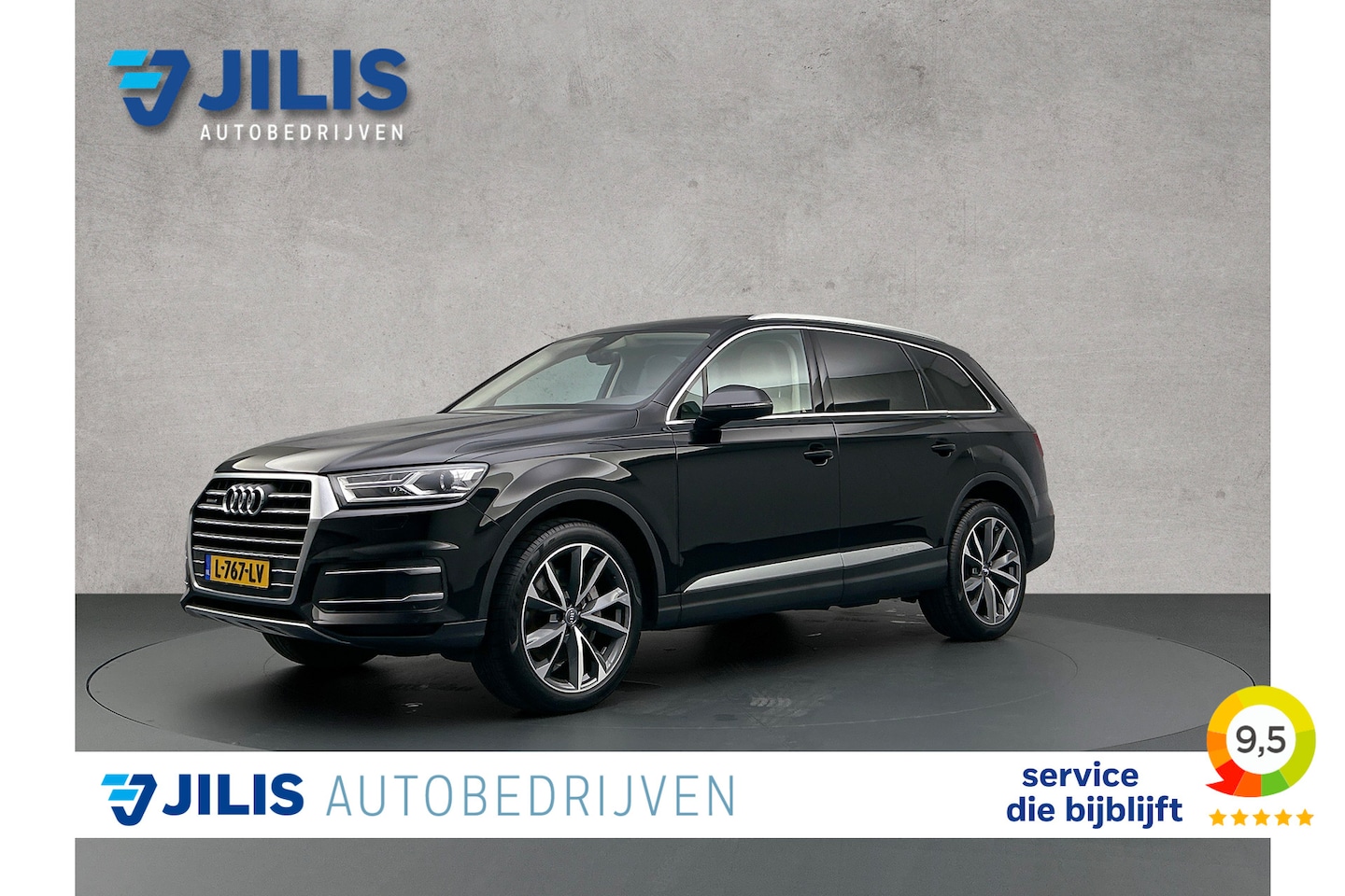 Audi Q7 - 3.0 TDI ultra quattro Pro Line S 7p | Luxe lederen bekleding | Elektrisch glazen panoramad - AutoWereld.nl