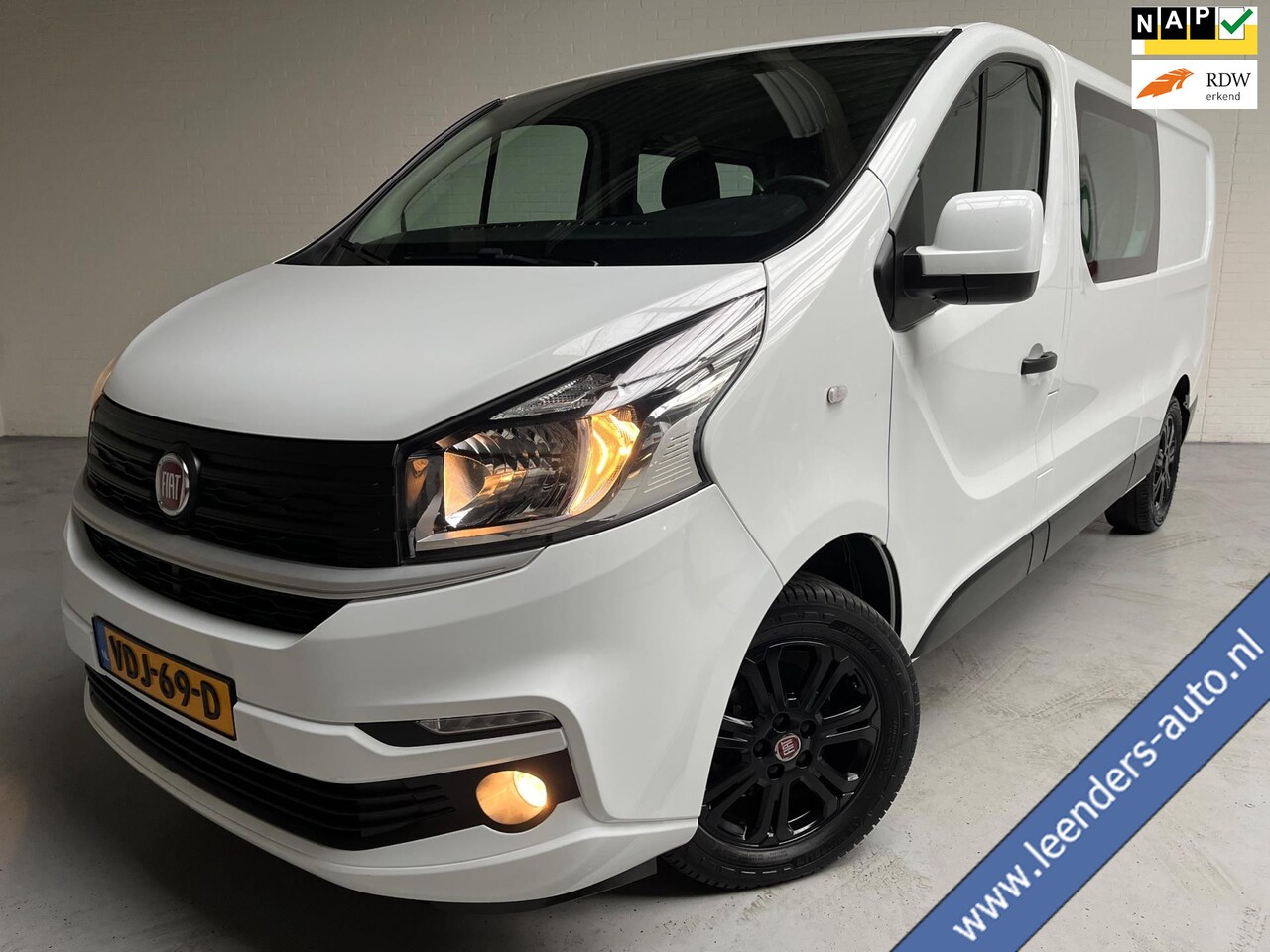 Fiat Talento - Dubbel Cabine 5Persoons 1.6 MJ 125PK EcoJet L2H1, Airco, CruiseControl, Trekhaak, RIJKLAAR - AutoWereld.nl