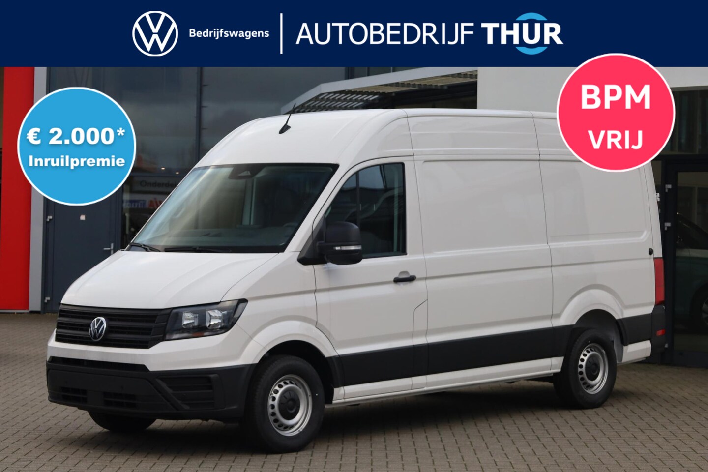 Volkswagen Crafter - 30 2.0 TDI L3H3 Trendline 30 2.0 TDI L3H3 Trendline 140PK / 103kW, Achteruitrijcamera, Achterdeuren met vergrote ope - AutoWereld.nl