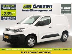 Citroën Berlingo - 1.5 BlueHDI L1H1 | MARGE | Airco Cruise Parkeersensoren Elektrpakket Schuifdeur