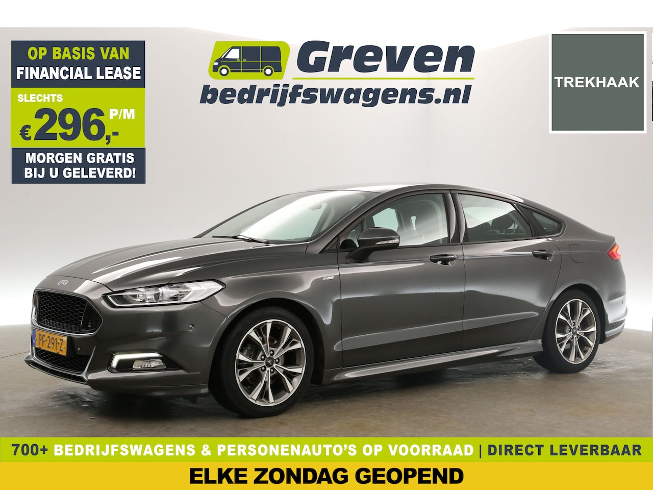 Ford Mondeo - 1.5 ST Line 161PK Clima Cruise LED Parkeersensoren Navi Sfeer 18"LMV Trekhaak - AutoWereld.nl