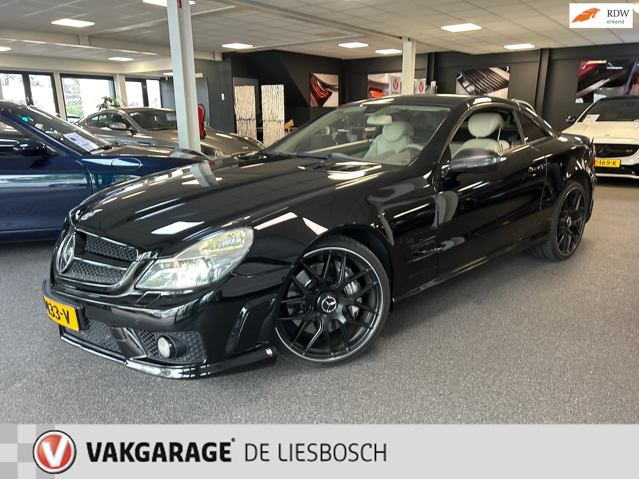 Mercedes-Benz SL-klasse Cabrio - 600/65 AMG/v12 AMG Motor / AMG remmen/ AMG bumpers etc / geheel 2008 65 AMG uitgevoerd - AutoWereld.nl