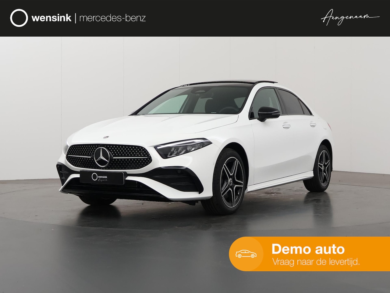 Mercedes-Benz A-klasse - 250 e Star Edition AMG Line | Nieuwprijs € 52.754 | Nightpakket | Panoramadak | Apple Car - AutoWereld.nl