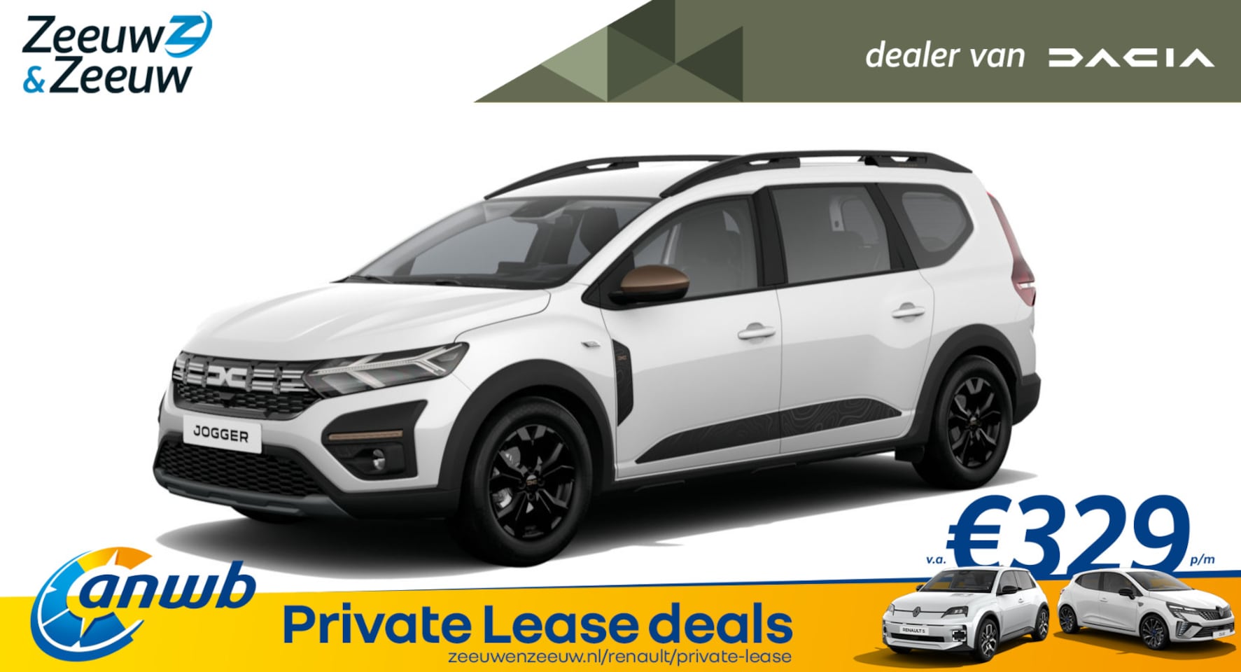 Dacia Jogger - (ANWB Private Lease Actie v.a. € 459,-) 1.6 Hybrid 140 Extreme 5p. | Wij maken graag een P - AutoWereld.nl