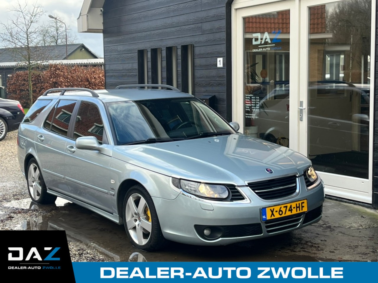 Saab 9-5 Estate - 2.0t Griffin Aut/Ecc/Leer/Youngtimer! - AutoWereld.nl