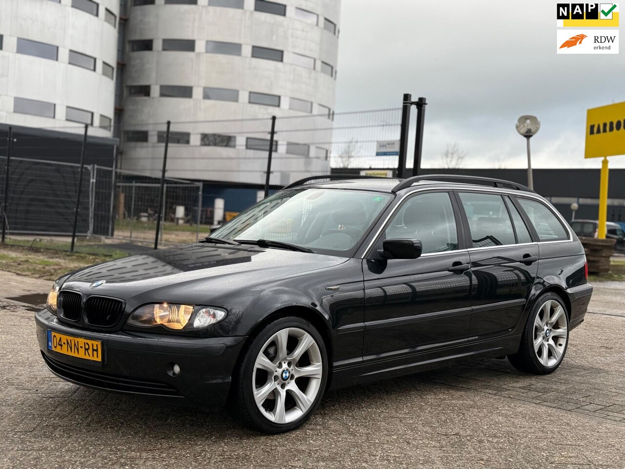 BMW 3-serie Touring - 316i Black&Silver II/IN TOPSTAAT/RIJD SCHAKELT PERFECT - AutoWereld.nl