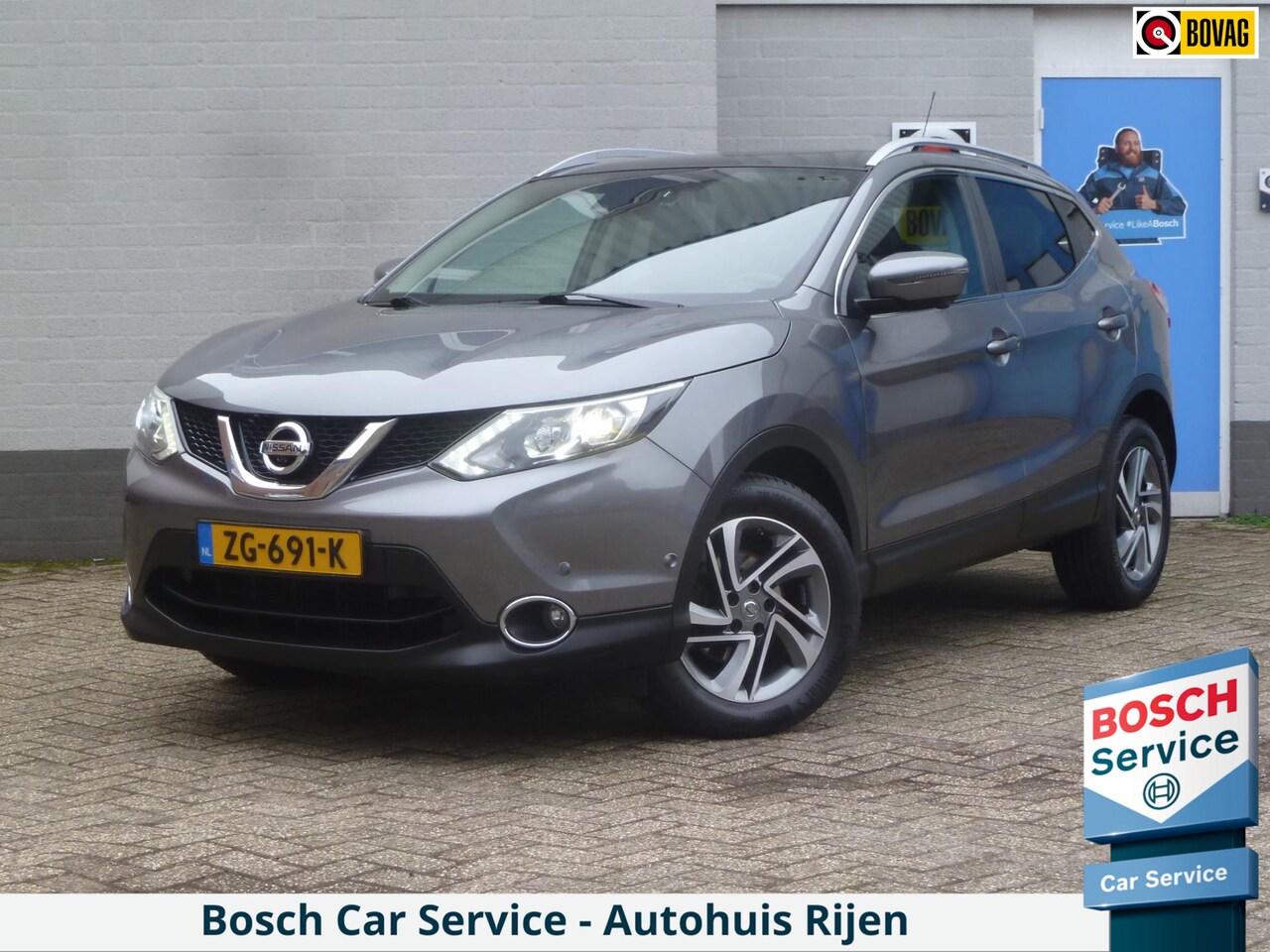 Nissan Qashqai - 1.6 Tekna 163PK|Panodak|360-Camera|Leder|Elektr.Stoel|Keyless-Entry/Start|Blindspot - AutoWereld.nl