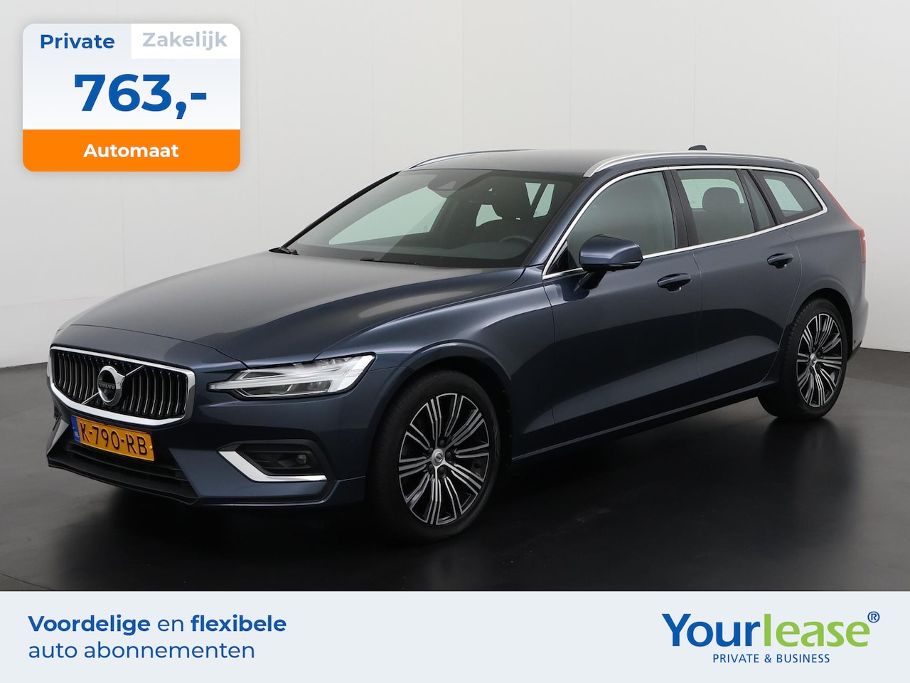 Volvo V60 - 2.0 B4 Inscription | All-in 763,- Private Lease | Zondag Open! - AutoWereld.nl