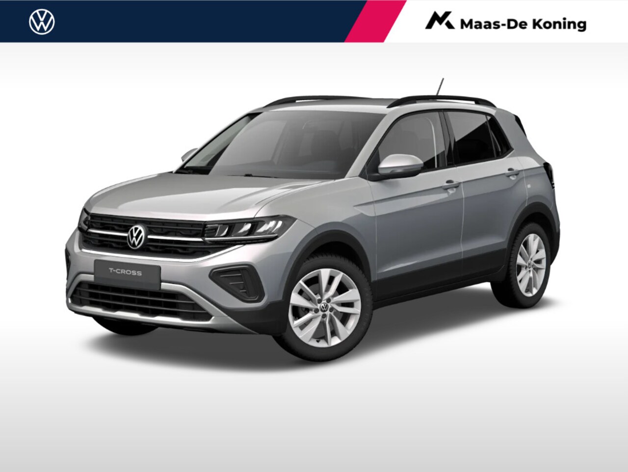 Volkswagen T-Cross - Life Edition 1.0 TSI 95 pk 5 versn. Hand · Comfort pakket · Velgen 'ventura', 17 inch lich - AutoWereld.nl