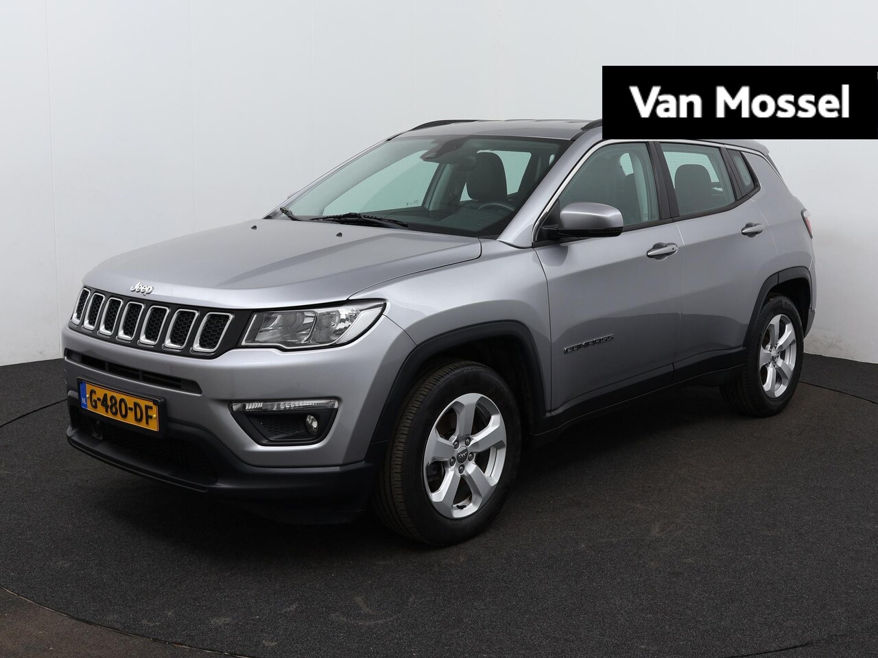 Jeep Compass - 1.4 MultiAir Longitude | Half-Leder | Navigatie | Clima | Camera | Lichtmetalen Velgen | P - AutoWereld.nl