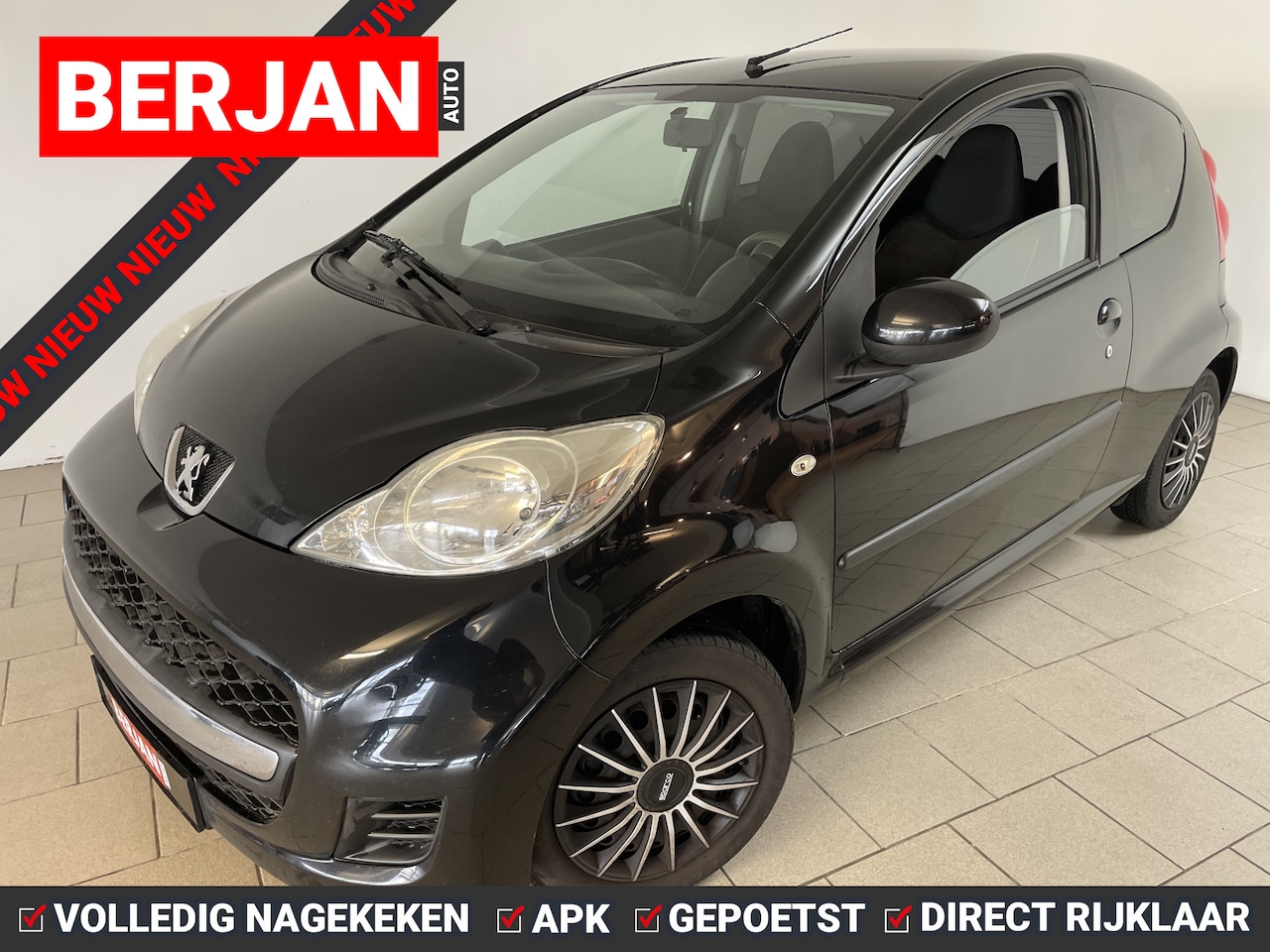 Peugeot 107 - 1.0-12V XR AIRCO ELEK RAMEN CENT VERG TOERENTELLER SPARCO PRIVACYGLAS NW APK INRUIL MOG KE - AutoWereld.nl