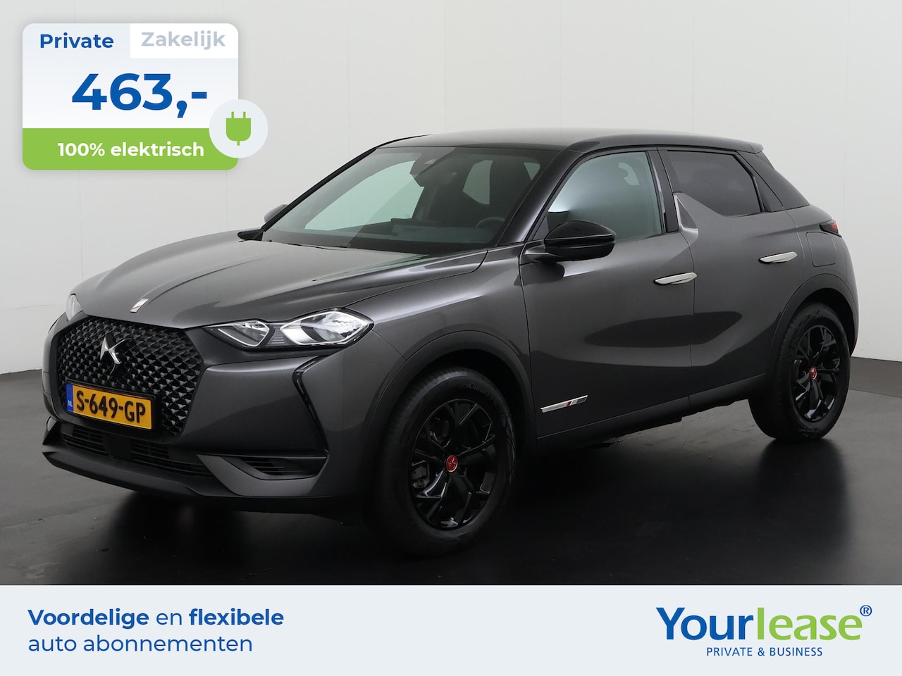 DS 3 Crossback - E-Tense Performance Line 50 kWh | All-in 463,- Private Lease | Zondag Open! - AutoWereld.nl