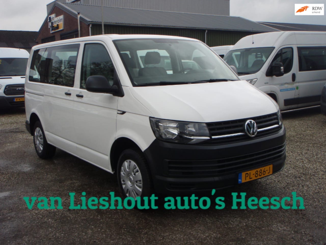 Volkswagen Transporter Kombi - VW 9 persoons bj 17 benzine personenbus cng aardgas - AutoWereld.nl