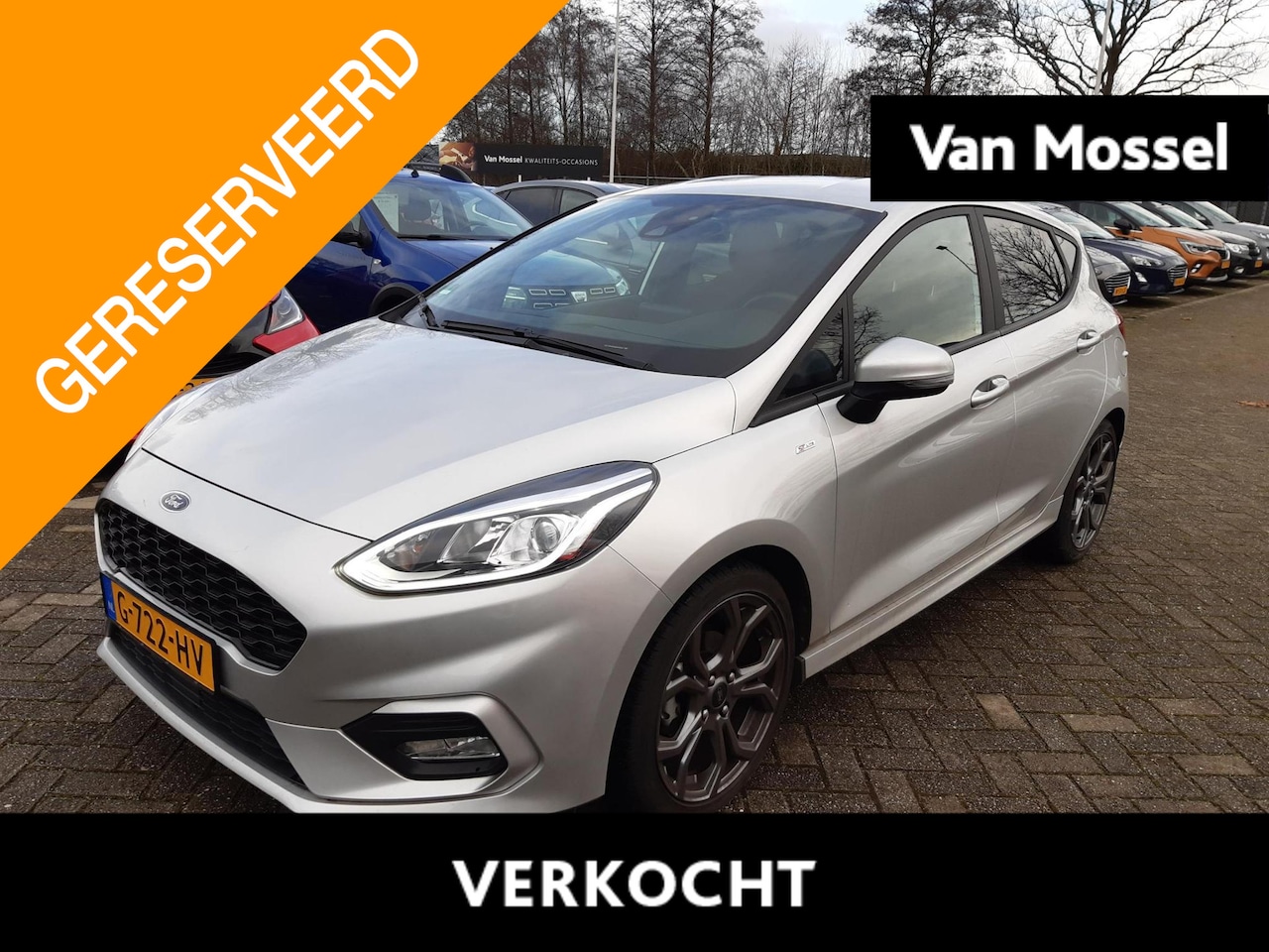 Ford Fiesta - 1.0 EcoBoost ST-Line | Navigatie | Stoelverwarming | Voorruitverwarming | Trekhaak | Licht - AutoWereld.nl