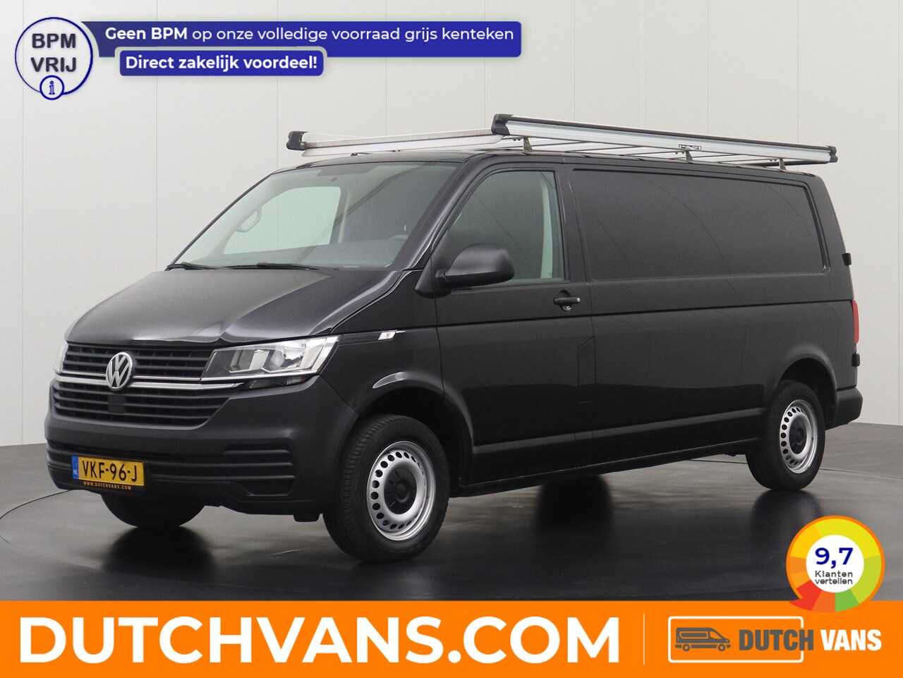 Volkswagen Transporter - 2.0TDI Lang Imperiaal | Trekhaak | Airco | Betimmering | Achterdeuren - AutoWereld.nl