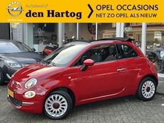 Fiat 500 C - 1.0 Hybrid RED NAVI|CARPLAY|AIRCO|CRUISE|CABRIO