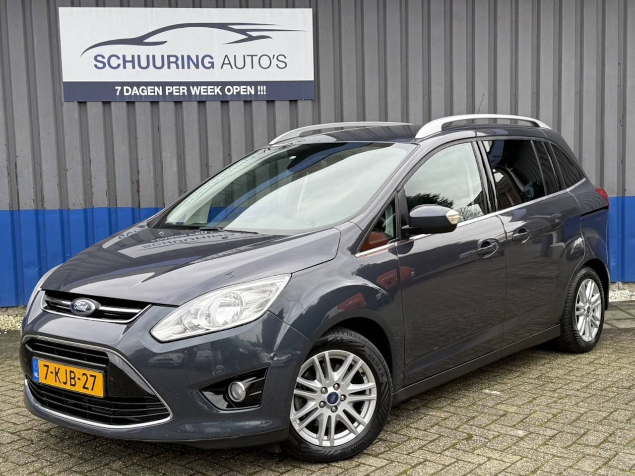 Ford Grand C-Max - 1.0 Titanium 7persoons / Leer - AutoWereld.nl