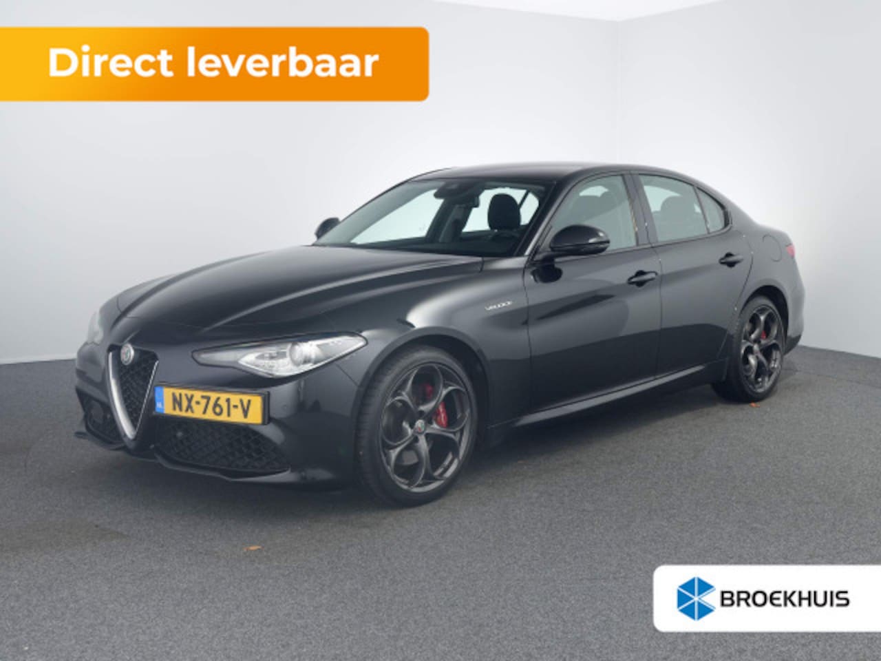 Alfa Romeo Giulia - 2.0 T AWD Veloce | Automaat | Leder | Navi | Cruise | Camera | - AutoWereld.nl