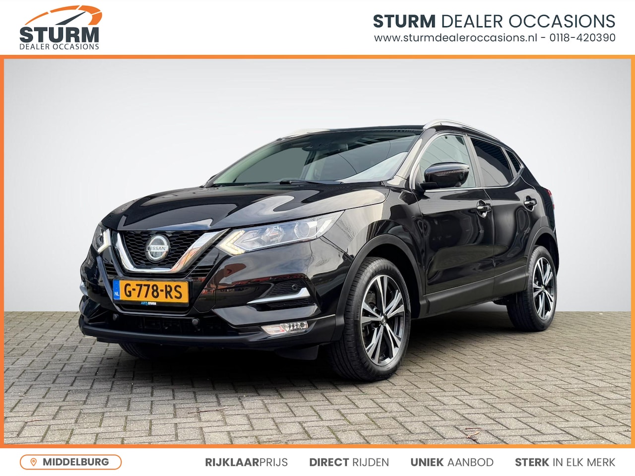 Nissan Qashqai - 1.3 DIG-T N-Connecta Design Pack | Apple Carplay/Android Auto | Panoramadak | Navigatie | - AutoWereld.nl