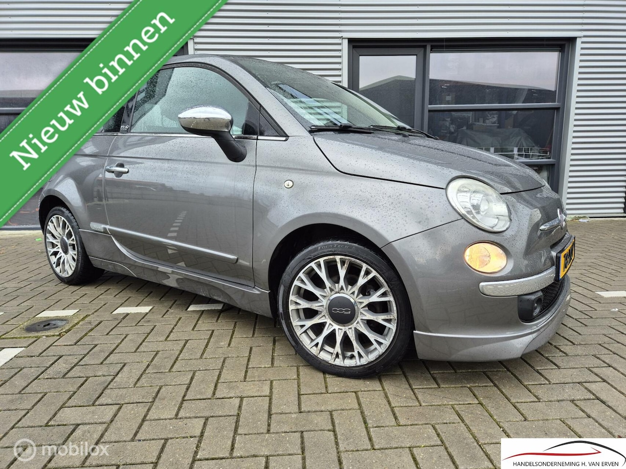 Fiat 500 - 0.9 TwinAir Lounge CABRIO XENON LEDER CLIMA NAP - AutoWereld.nl