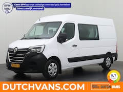 Renault Master - 2.3DCi 135PK Dubbele Cabine 7-Persoons L2H2 | Navigatie | Camera | 2500Kg Trekhaak | Betim