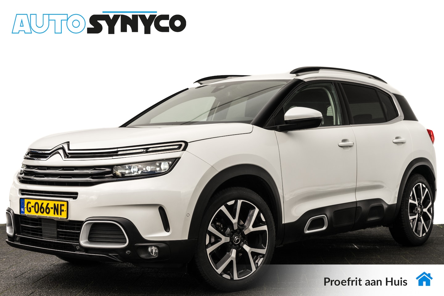 Citroën C5 Aircross - 1.6 180 Pk Automaat | Business Plus | Adapt. cruise | 19 inch LMV | Leder/stof | Camera - AutoWereld.nl