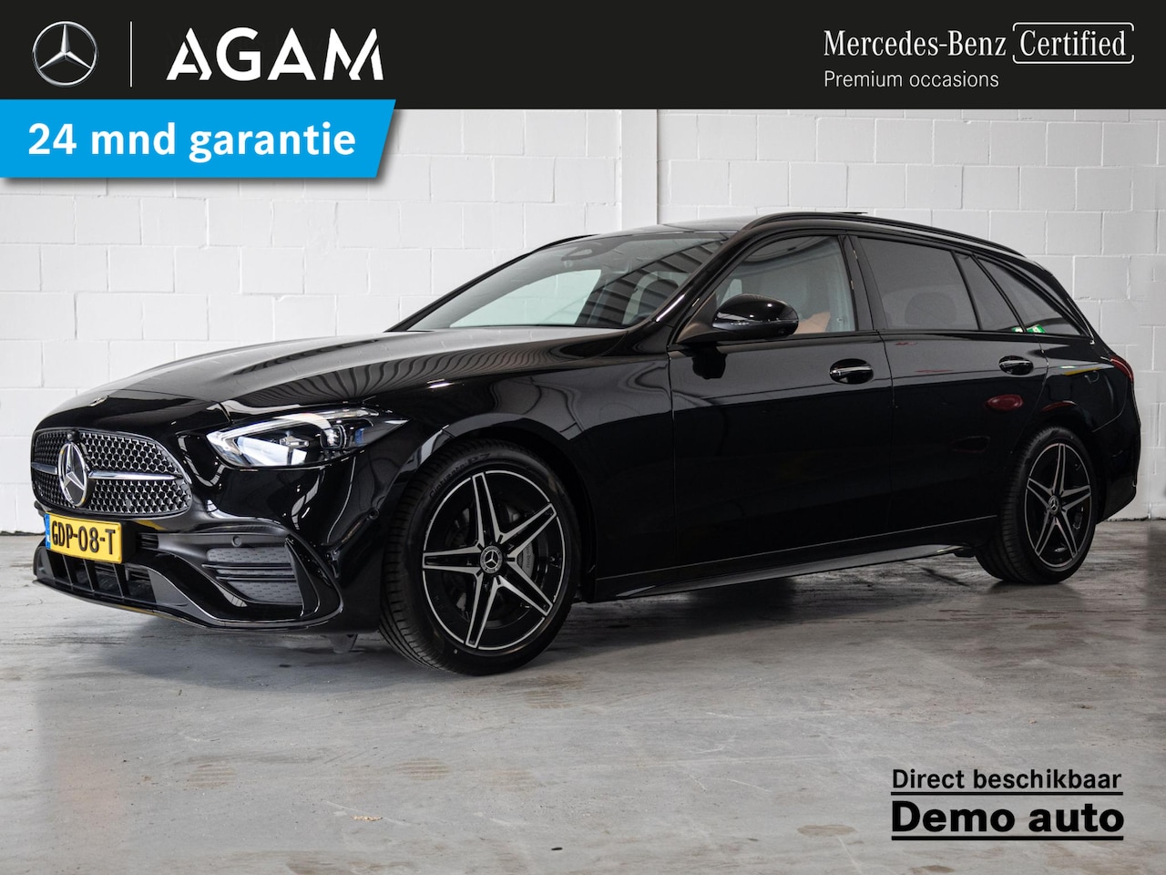 Mercedes-Benz C-klasse Estate - 180 AMG Line Premium | Panorama dak | Trekhaak - AutoWereld.nl