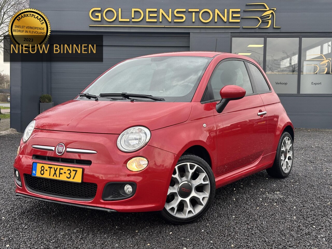 Fiat 500 - 0.9 TwinAir Turbo 500S 1e Eigenaar,Airco,LM Velgen,N.A.P,Weinig KM,APK tot 05-2025 - AutoWereld.nl