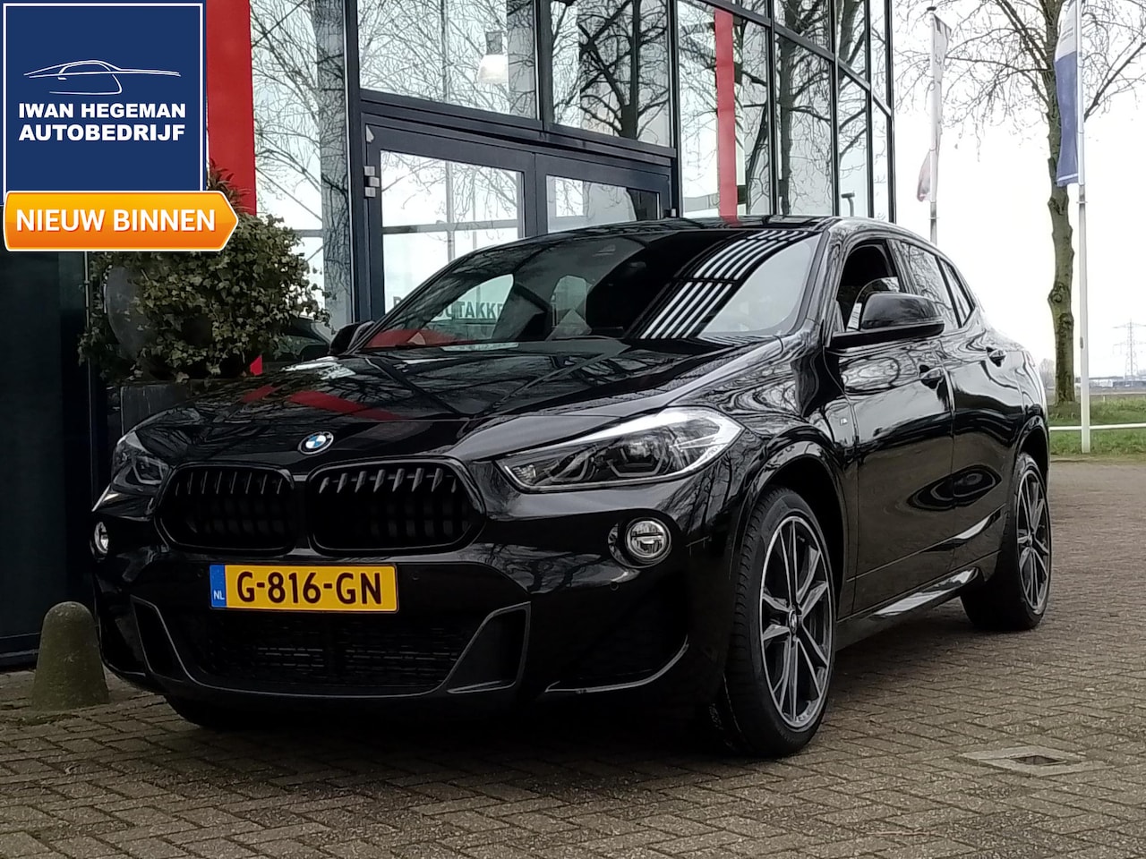 BMW X2 - sDrive20i 192PK High Executive Edition M-Sport AUTOMAAT | Navi | Leer | Afn. Trekhaak | LM - AutoWereld.nl