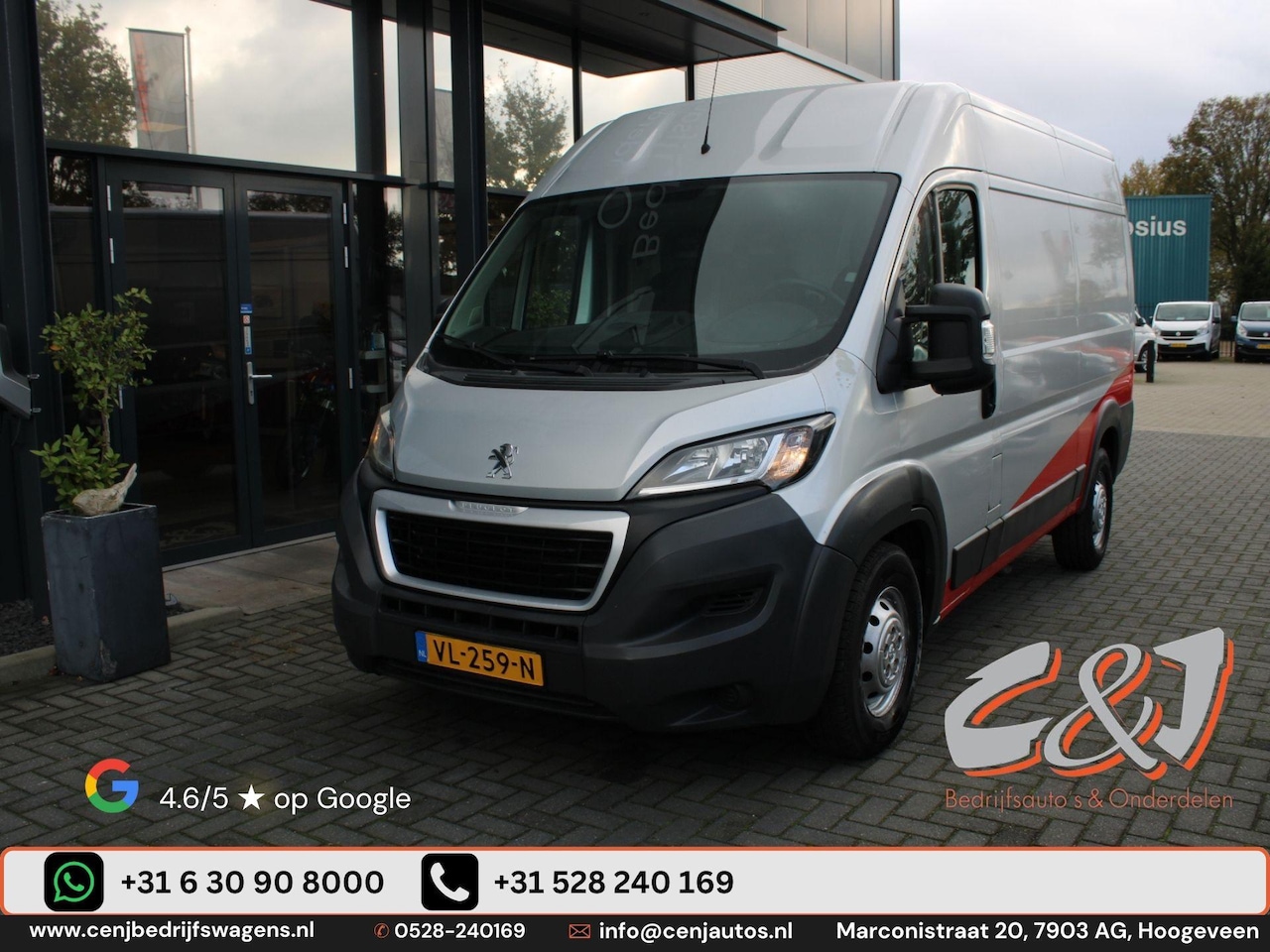 Peugeot Boxer - 435 2.2 HDI L2H2 XR elek pakket airco cruise 6450,- ex btw - AutoWereld.nl