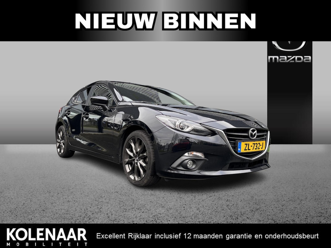 Mazda 3 - 2.0 Sky-G 120 GT-M Line /Volledig onderhouden/Navi/ECC/Achteruitrijcamera/DAB/18 inch LMV - AutoWereld.nl