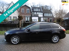 Mazda 6 Sportbreak - 2.0i 145pk 1e eigenaar Navi Clima Xenon Historie