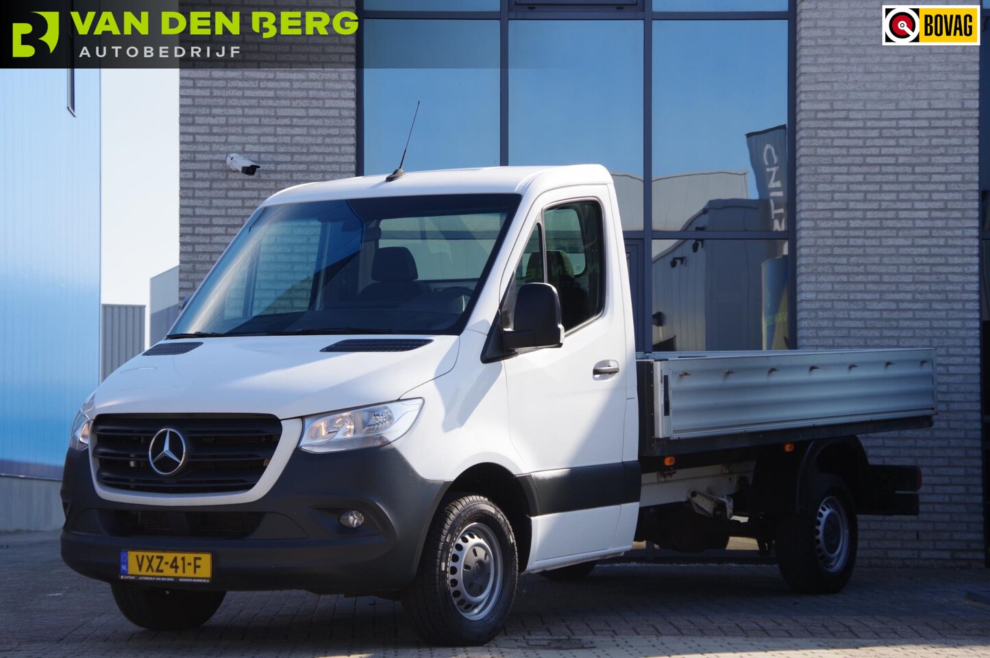 Mercedes-Benz Sprinter - 319 3.0 CDI V6, AUT. L2 OPENLAADBAK, TREKHAAK, NAVI, CLIMA, STOELVERWARMING, PICK-UP, PICK - AutoWereld.nl