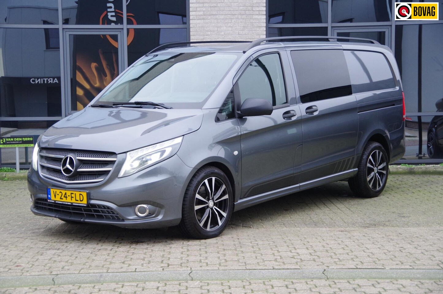 Mercedes-Benz Vito - 119 CDI L2, AUT. 2X SCHUIFDEUR, LED, CAMERA, NAVI, CRUISE, AIRCO, PARKEERSENSOREN, APPLE C - AutoWereld.nl