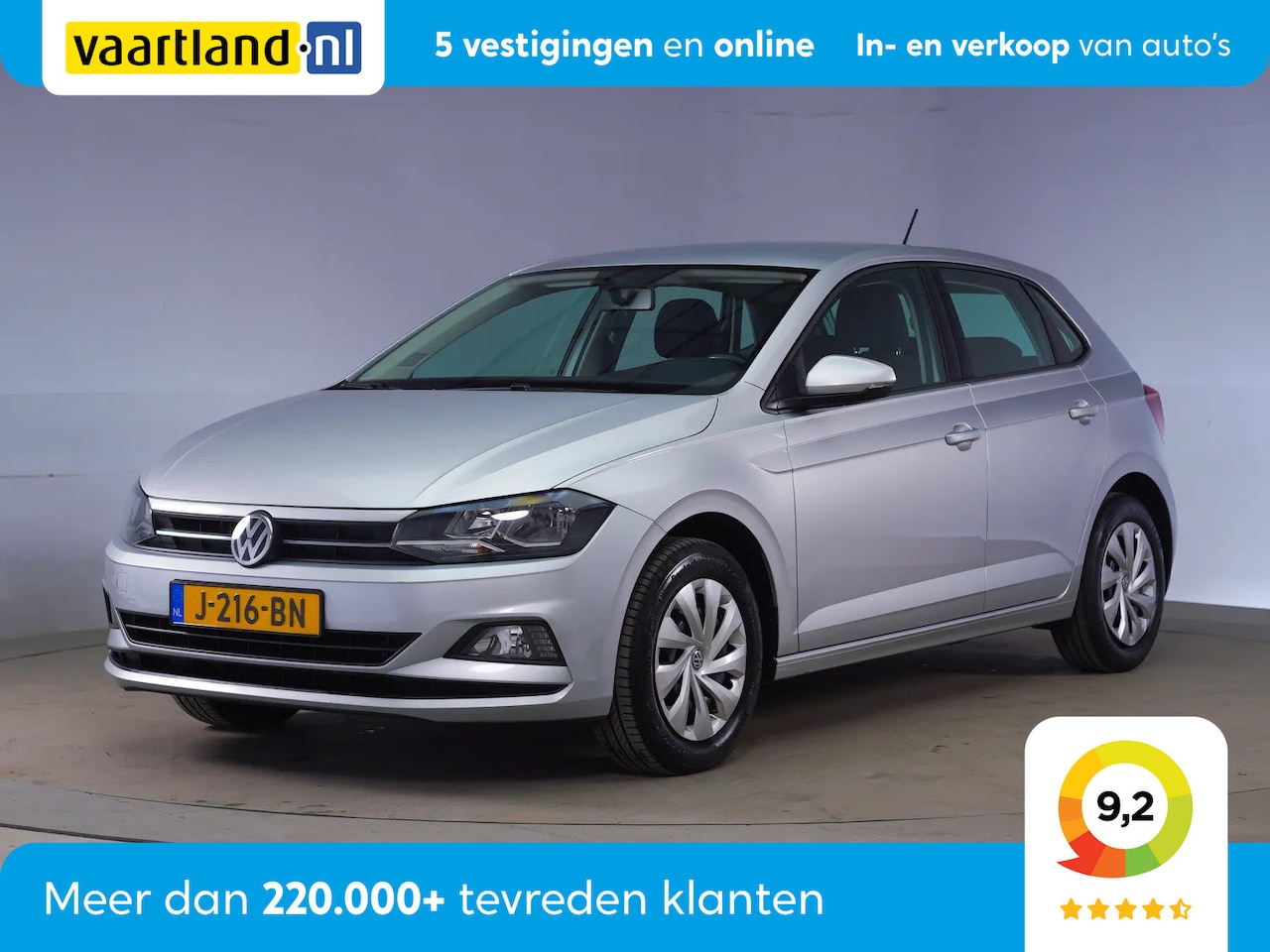 Volkswagen Polo - 1.0 TSI Comfortline [ Adaptive cruise Carplay Armsteun] - AutoWereld.nl