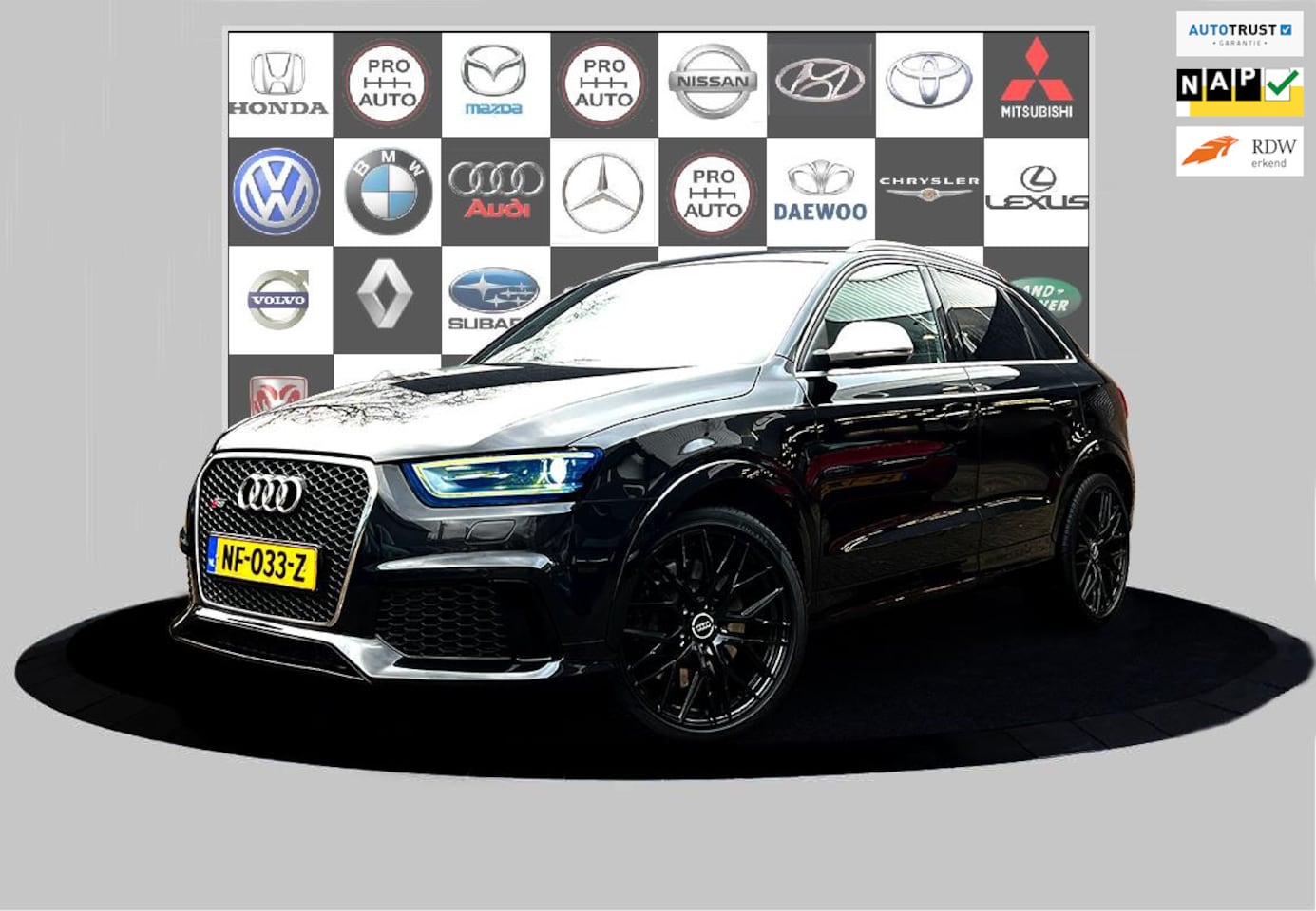 Audi Q3 - 2.5 TFSI RS Q3 quattro Black edition - AutoWereld.nl