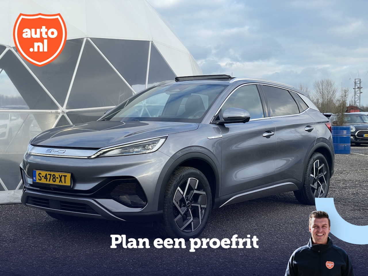 BYD Atto 3 - Comfort 60 kWh | Panoramadak | Warmtepomp | 360 Camera | Carplay | Lederen bekleding |  Do - AutoWereld.nl