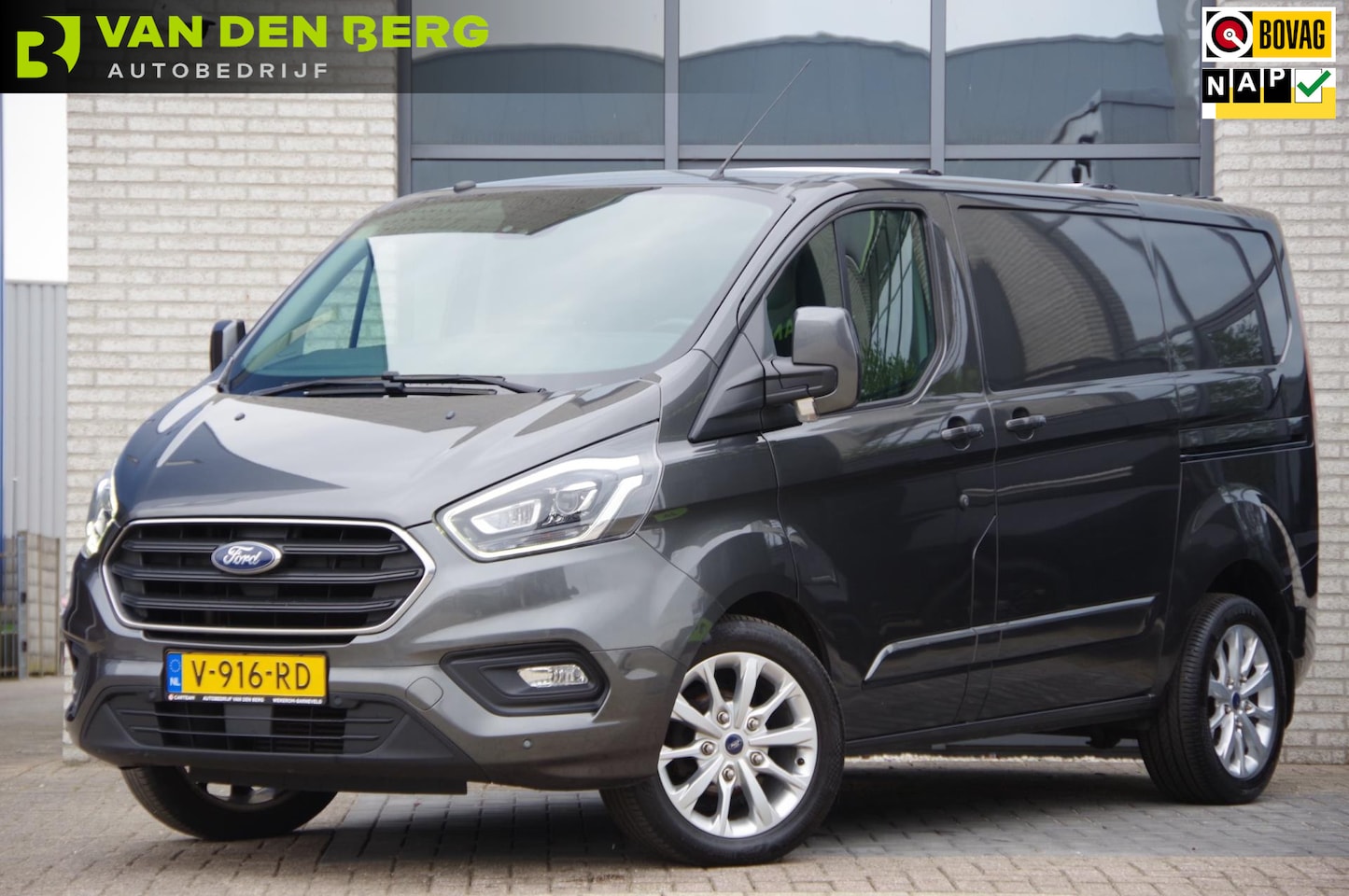 Ford Transit Custom - 280 2.0 TDCI Limited 170PK, XENON, TREKHAAK, CAMERA, STOELVERWARMING, NAVI, CRUISE, AIRCO, - AutoWereld.nl