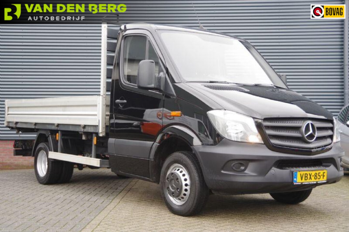 Mercedes-Benz Sprinter - 519 3.0 V6 KIPPER 3 ZIJDIG, OPEN LAADBAK, 3.5T TREKHAAK, AIRCO, CRUISE, MF STUURWIEL - AutoWereld.nl