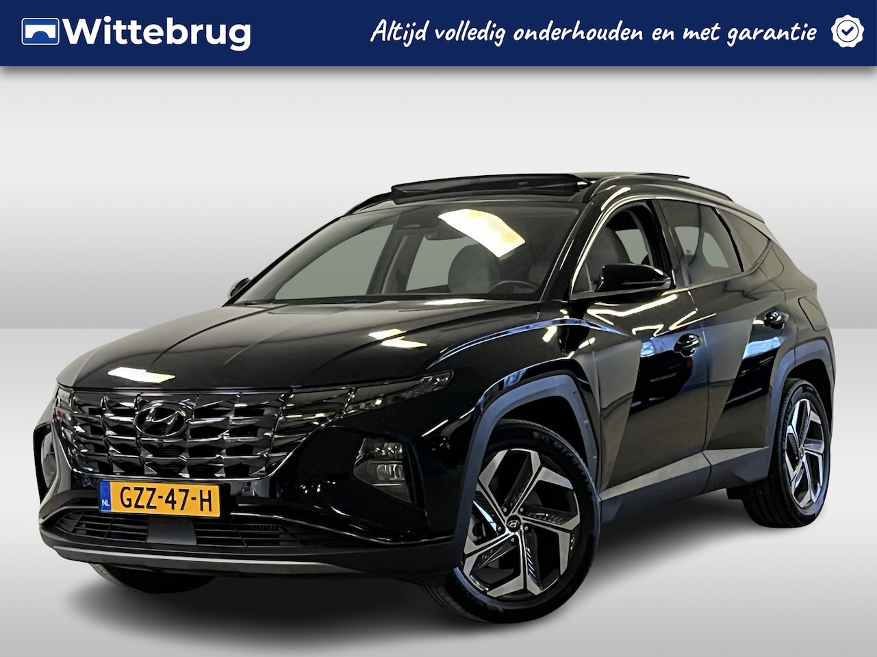 Hyundai Tucson - 1.6 T-GDI HEV Premium Sky Luxe uitvoering!!!! - AutoWereld.nl