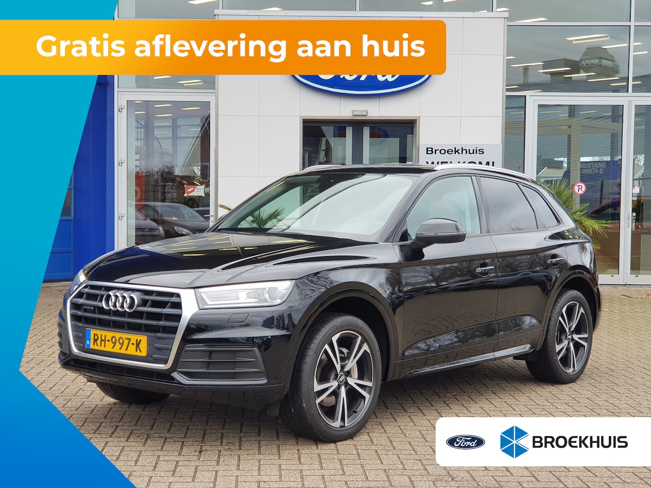 Audi Q5 - 2.0 TFSI Quattro 252PK S-Tronic | Lederen Bekleding | NL-Auto | Cruise Control - AutoWereld.nl