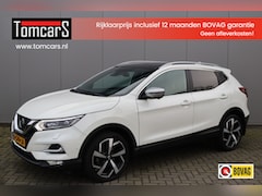 Nissan Qashqai - 1.3 DIG-T 140PK Tekna + Panoramadak/Trekhaak/Camera/Memory-stoel