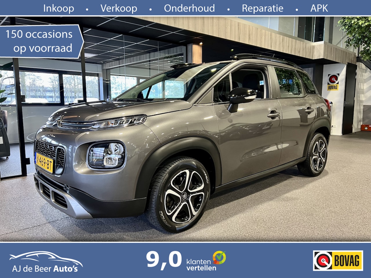 Citroën C3 Aircross - 1.2 PureTech S&S Automaat | Navigatie | Cruise - AutoWereld.nl