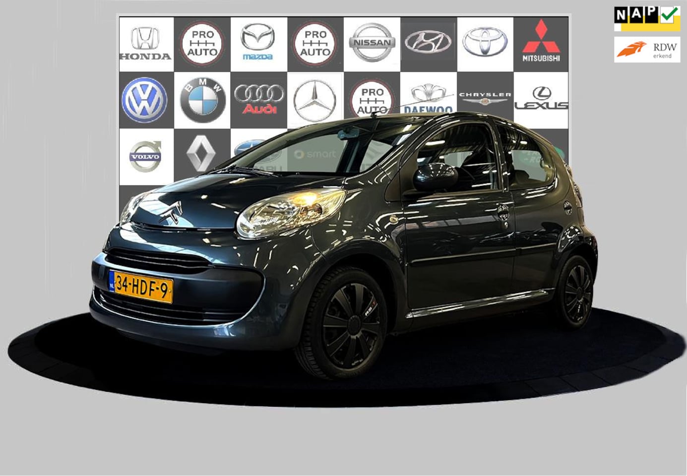 Citroën C1 - 1.0-12V Ambiance airco_elekterische pakket - AutoWereld.nl