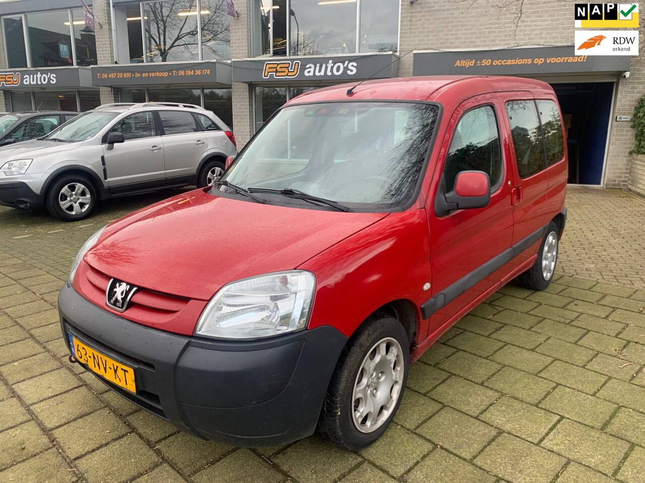 Peugeot Partner MPV - 1.6-16V XT / AIRCO / INRUILKOOPJE!! - AutoWereld.nl