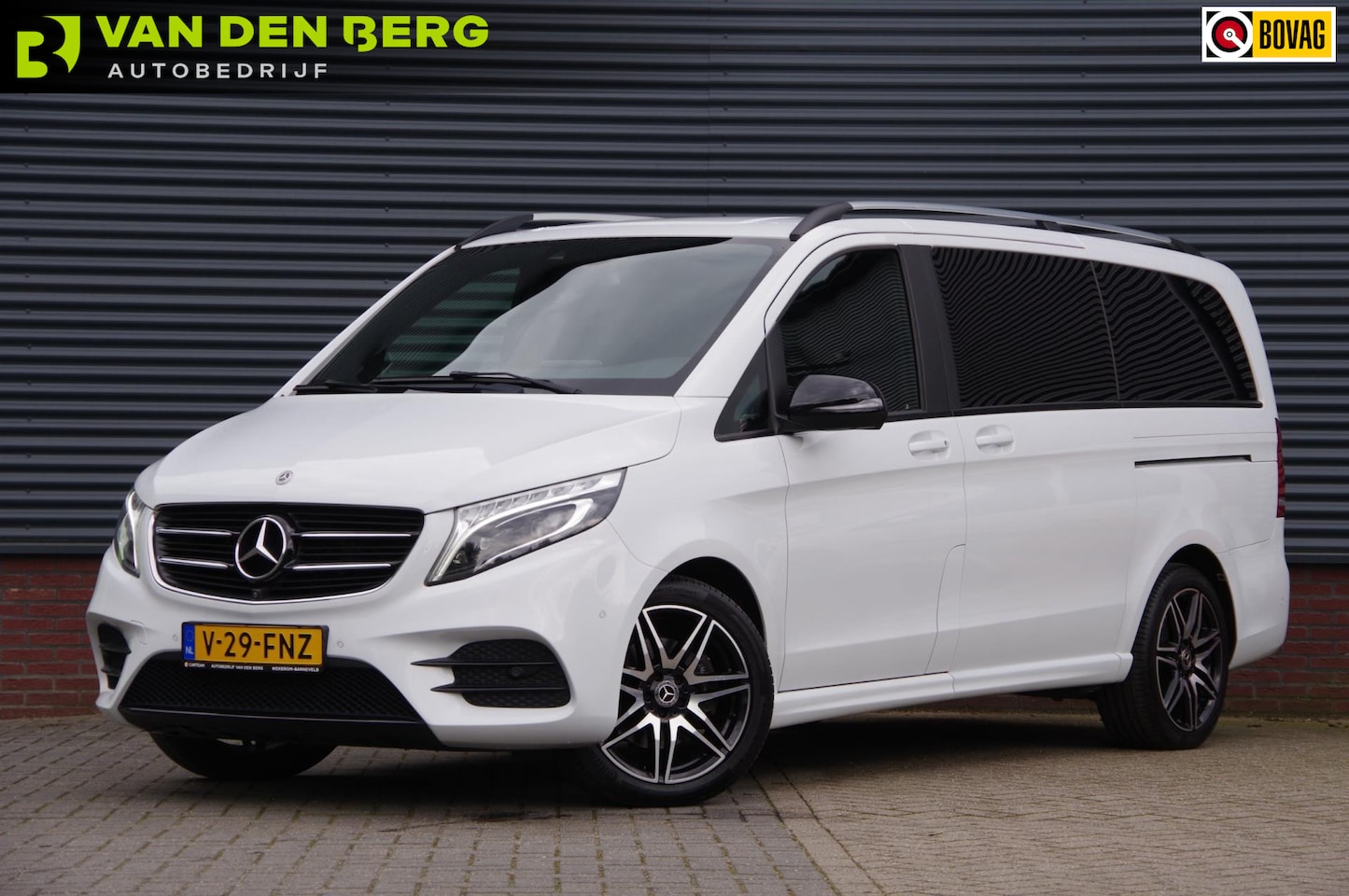 Mercedes-Benz V-klasse - 250d AMG L2 DC-5P. AUT. LED, LEDER, 360 CAMERA, NAVI, CRUISE, CLIMA, PDC, STOELVERWARMING, - AutoWereld.nl