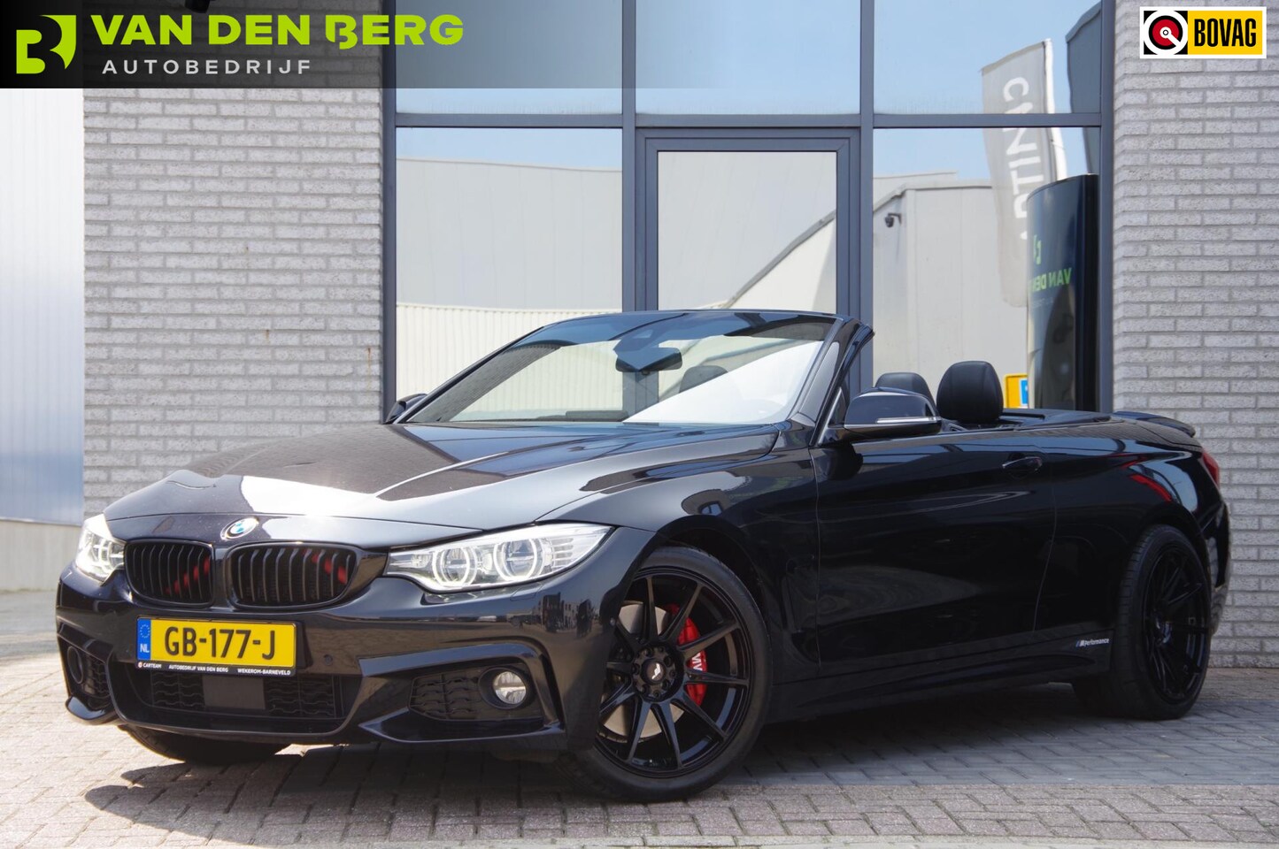 BMW 4-serie Cabrio - 435i High Executive M-SPORT, AUT. LED, LEDER, MEMORY, ACC, KEYLESS, HUD, NEK/STUUR/STOELVE - AutoWereld.nl