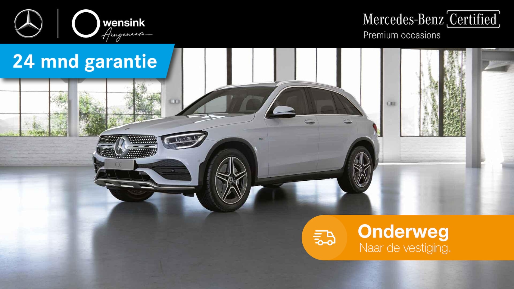 Mercedes-Benz GLC-klasse - 300e 4MATIC Business Solution AMG | Achteruitrijcamera | Keyless | Stoelverwarming | - AutoWereld.nl