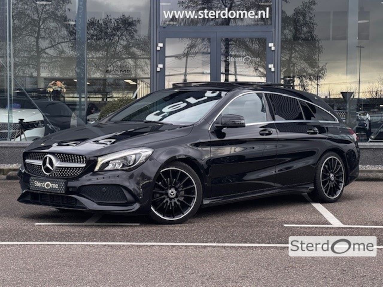 Mercedes-Benz CLA-klasse Shooting Brake - 200 d Business Solution AMG l Panoramadak l Leer l Harman Kardon l THERMOTRONIC l Stoelver - AutoWereld.nl