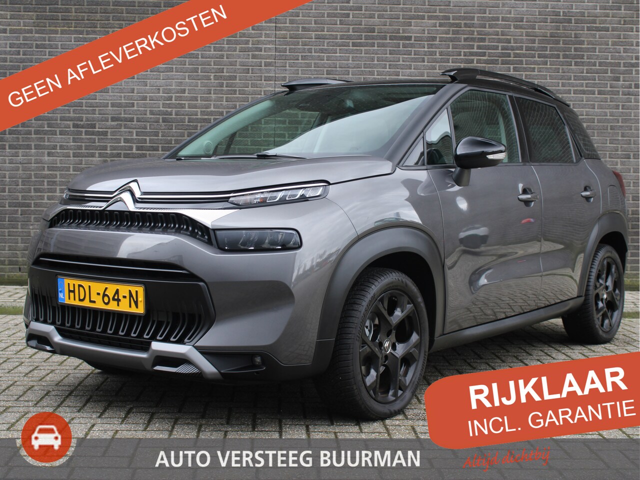 Citroën C3 Aircross - 1.2 PureTech Shine Pack Business Cruise/Climate control, Navigatie, Panoramadak, 17"LM vel - AutoWereld.nl